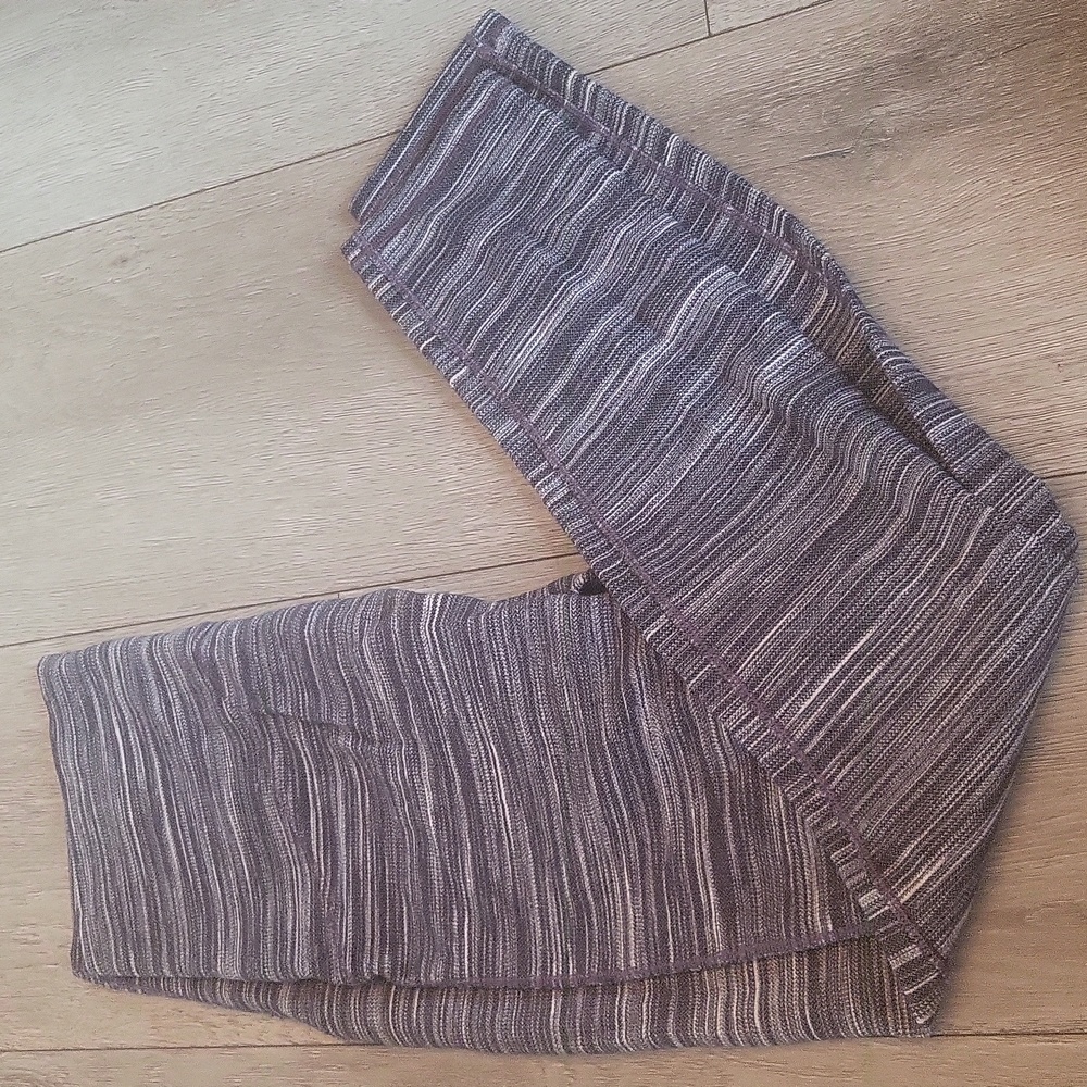 Ivivva l Gray Striped Leggings l size l kids l girls - Picture 4 of 5